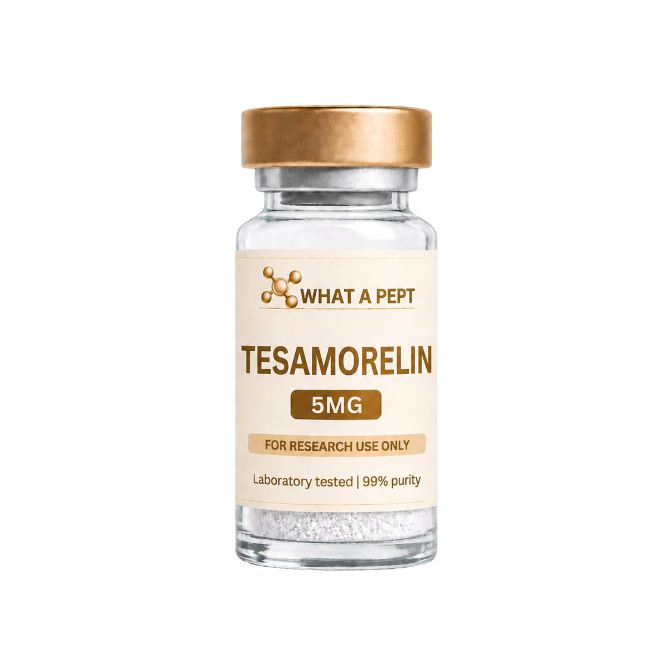 Tesamorelin 5mg - Péptido para Investigación Metabólica y Regulación Hormonal